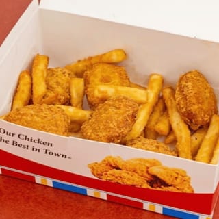 Chicken Nuggets W/Fries