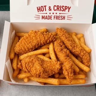 Chicken Tender W/Fries