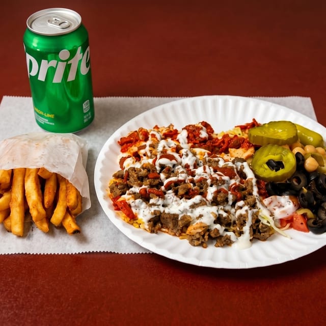 Chicken Platter Combo.